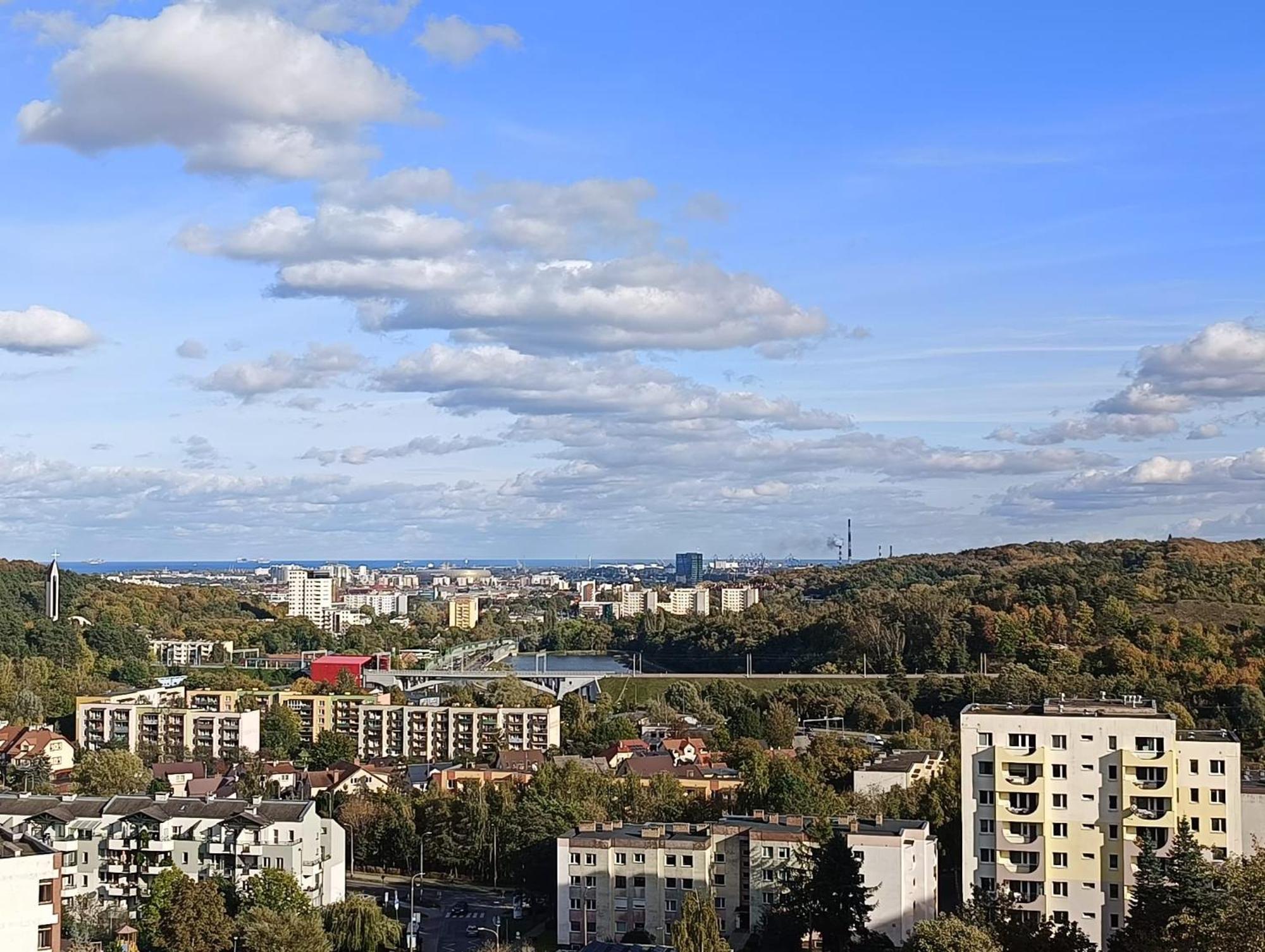 Апартаменты Gdanska Panorama Niedzwiadka Экстерьер фото